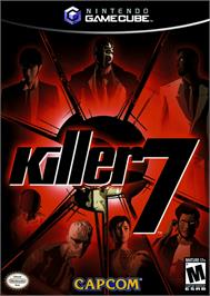 Box cover for Killer7 on the Nintendo GameCube.