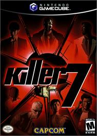 Box cover for Killer7 on the Nintendo GameCube.