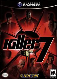 Box cover for Killer 7 on the Nintendo GameCube.