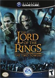 Box cover for Lord Of The Rings The Two Towers on the Nintendo GameCube.