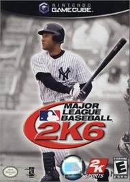 Box cover for Major League Baseball 2k6 on the Nintendo GameCube.