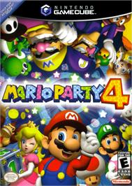 Box cover for Mario Party 4 on the Nintendo GameCube.