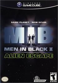 Box cover for Men In Black 2 - Alien Escape on the Nintendo GameCube.