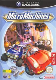 Box cover for Micro Machines on the Nintendo GameCube.