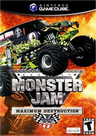 Box cover for Monster Jam: Maximum Destruction on the Nintendo GameCube.