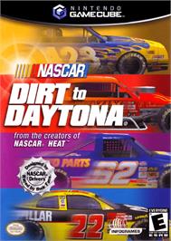 Box cover for NASCAR: Dirt to Daytona on the Nintendo GameCube.