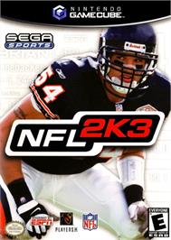 Box cover for NFL 2K3 on the Nintendo GameCube.