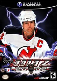 Box cover for NHL Hitz 20-02 on the Nintendo GameCube.
