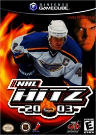 Box cover for NHL Hitz 20-03 on the Nintendo GameCube.