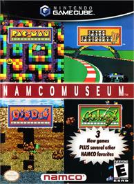 Box cover for Namco Museum on the Nintendo GameCube.