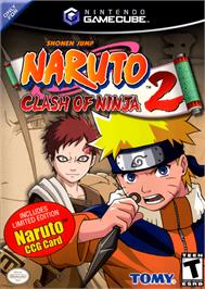 Box cover for Naruto: Clash of Ninja 2 on the Nintendo GameCube.