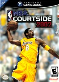 Box cover for Nba Courtside 2002 on the Nintendo GameCube.