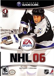 Box cover for Nhl 06 on the Nintendo GameCube.