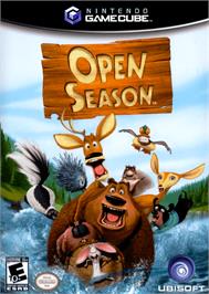 Box cover for Open Season on the Nintendo GameCube.