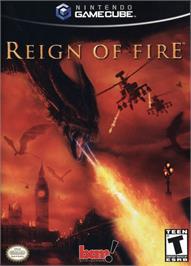 Box cover for Reign Of Fire on the Nintendo GameCube.