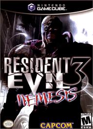Box cover for Resident Evil 3 - Nemesis on the Nintendo GameCube.