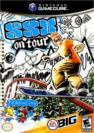 Box cover for SSX on Tour on the Nintendo GameCube.
