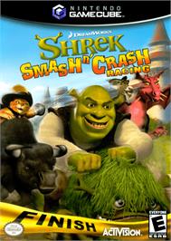 Box cover for Shrek Smash N' Crash Racing on the Nintendo GameCube.