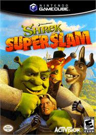 Box cover for Shrek SuperSlam on the Nintendo GameCube.