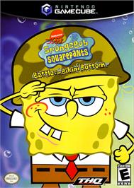 Box cover for SpongeBob SquarePants: Battle for Bikini Bottom on the Nintendo GameCube.