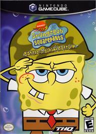 Box cover for Spongebob Squarepants - Battle For Bikini Bottom on the Nintendo GameCube.