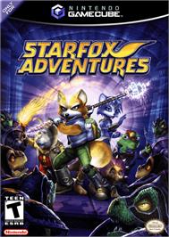Box cover for Star Fox Adventures on the Nintendo GameCube.