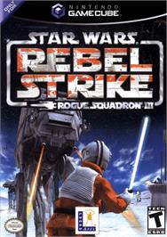 Box cover for Star Wars - Rogue Squadron 3 - Rebel Strike on the Nintendo GameCube.