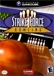 Box cover for Strike Force Bowling on the Nintendo GameCube.