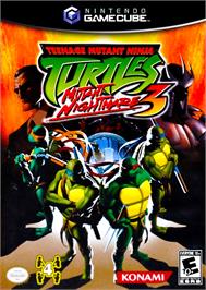 Box cover for Teenage Mutant Ninja Turtles 3: Mutant Nightmare on the Nintendo GameCube.