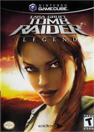 Box cover for Tomb Raider Legend on the Nintendo GameCube.