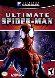 Box cover for Ultimate Spider-Man on the Nintendo GameCube.