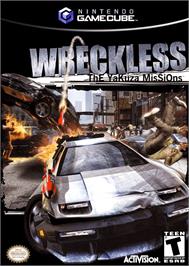 Box cover for Wreckless: The Yakuza Missions on the Nintendo GameCube.