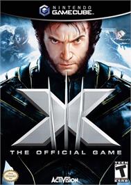 Box cover for X-men - The Official Game on the Nintendo GameCube.
