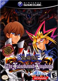 Box cover for Yu-Gi-Oh!: The Falsebound Kingdom on the Nintendo GameCube.