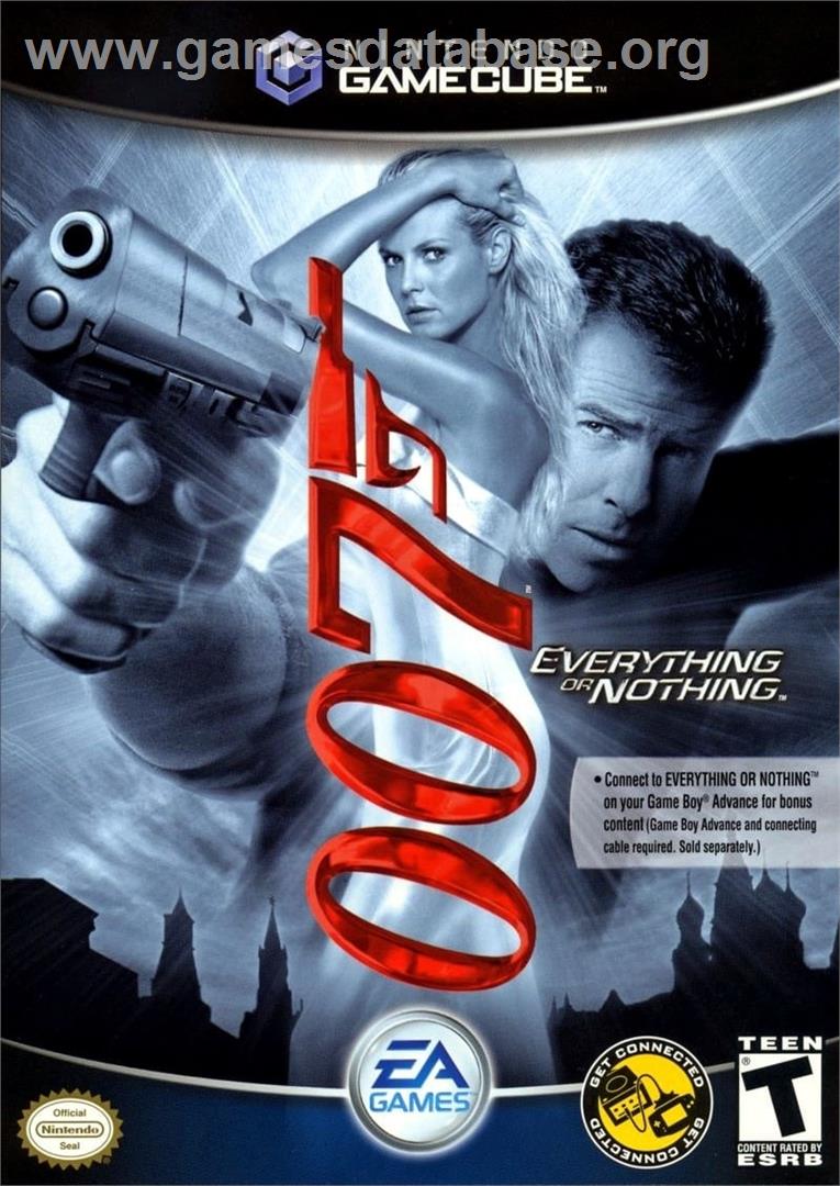 007 - Everything or Nothing - Nintendo GameCube - Artwork - Box