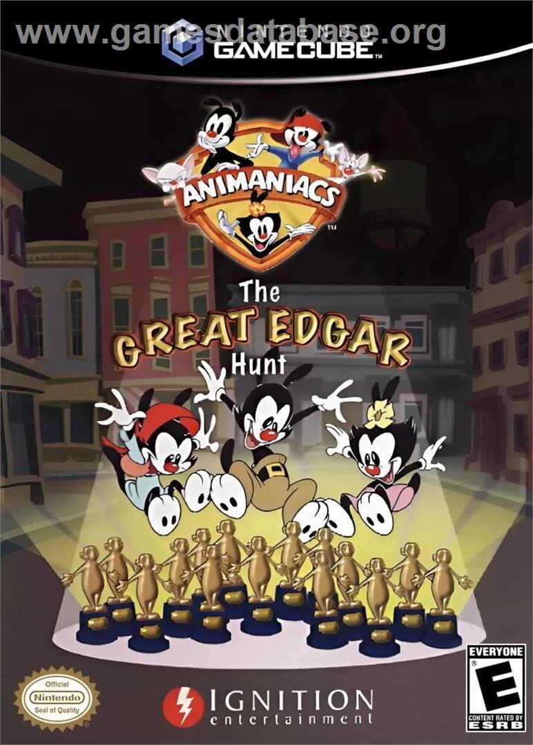 Animaniacs - The Great Edgar Hunt - Nintendo GameCube - Artwork - Box