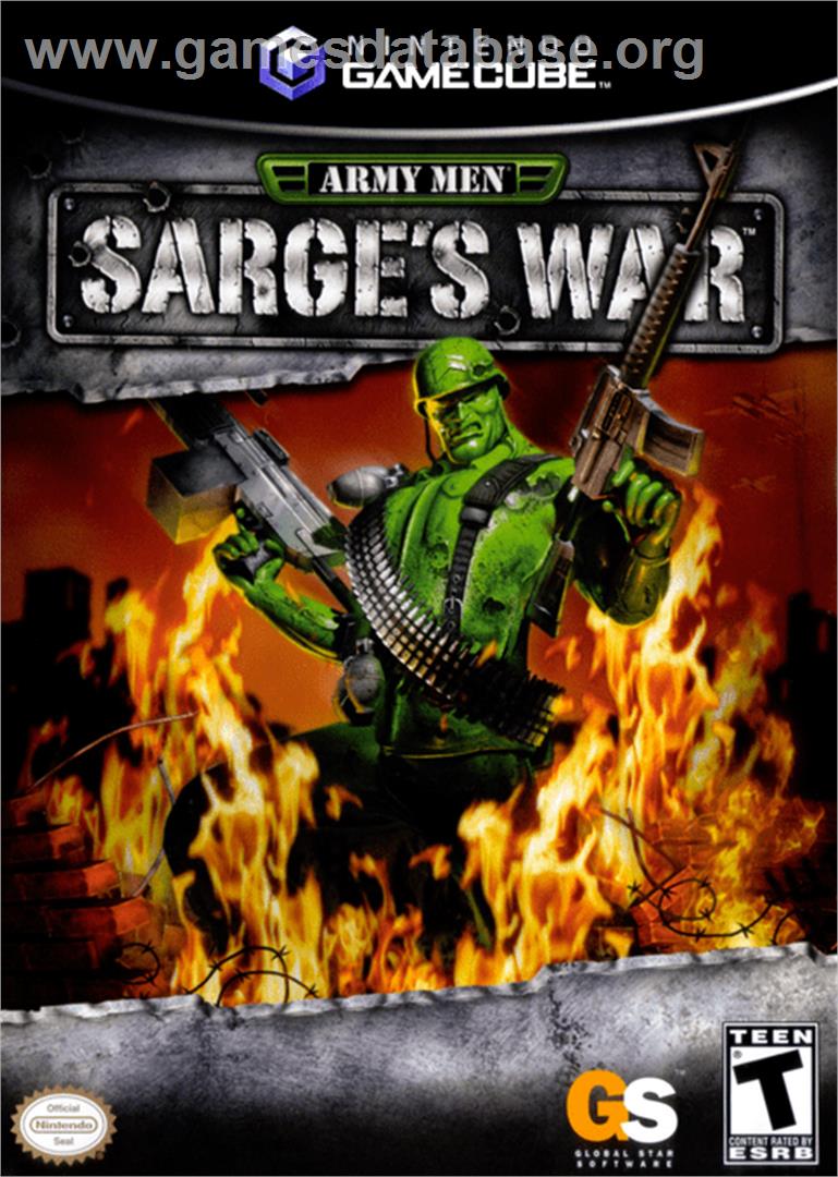 Army Men: Sarge's War - Nintendo GameCube - Artwork - Box