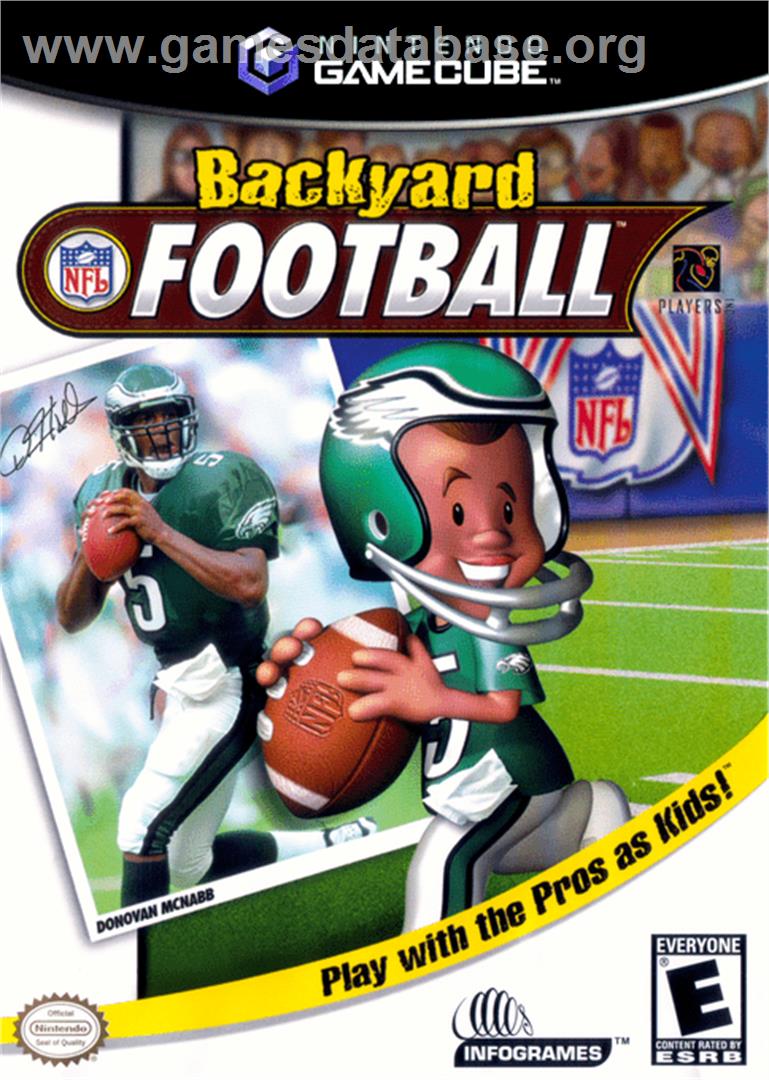 Backyard Football - Nintendo GameCube - Artwork - Box