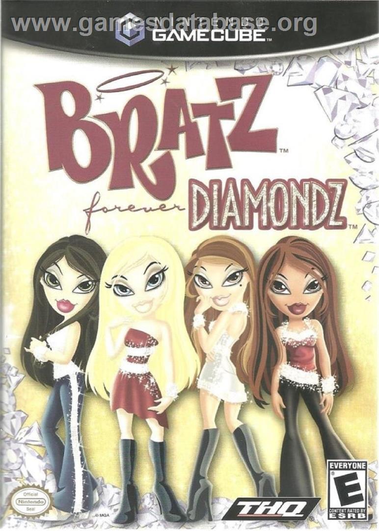 Bratz - Forever Diamondz - Nintendo GameCube - Artwork - Box
