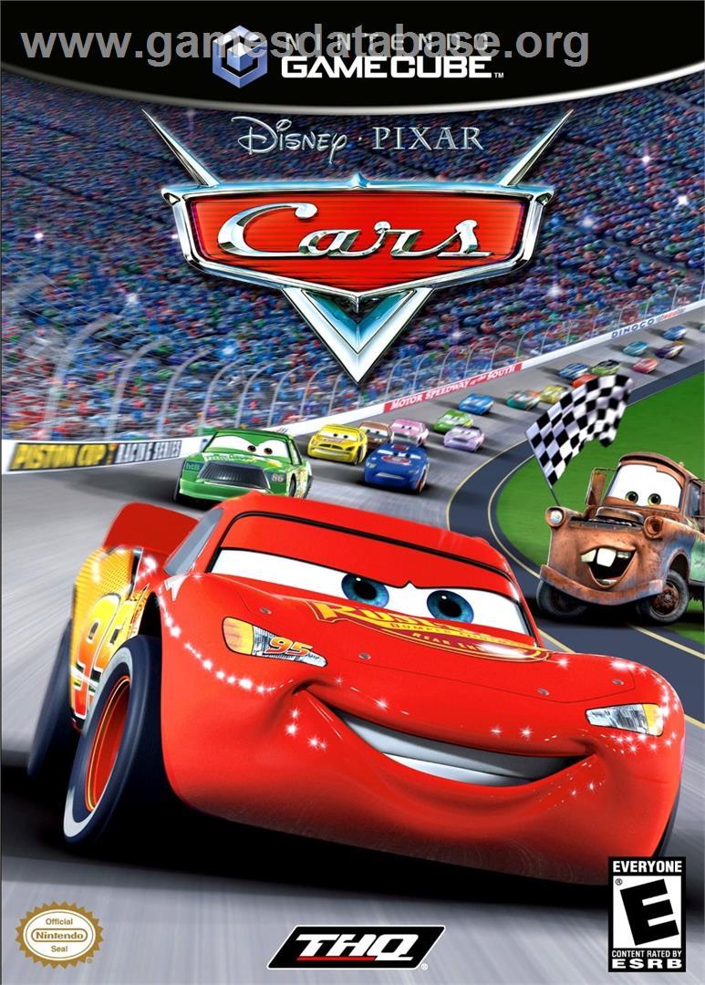 Cars - Nintendo GameCube - Artwork - Box