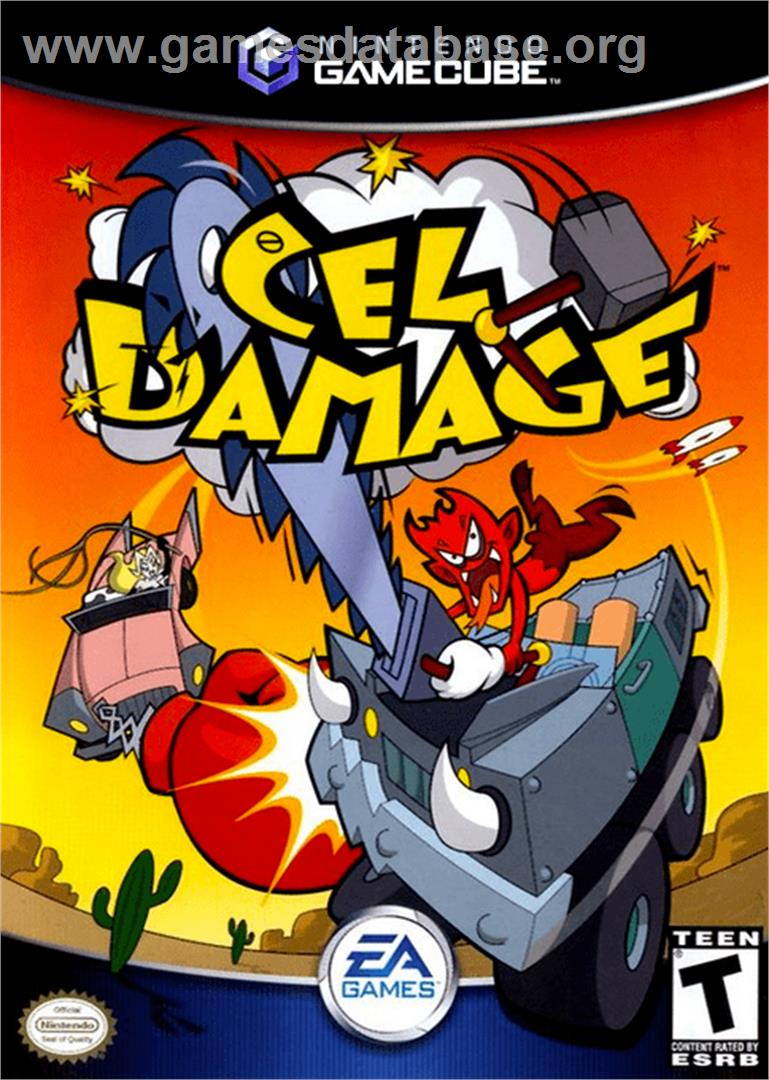 Cel Damage - Nintendo GameCube - Artwork - Box