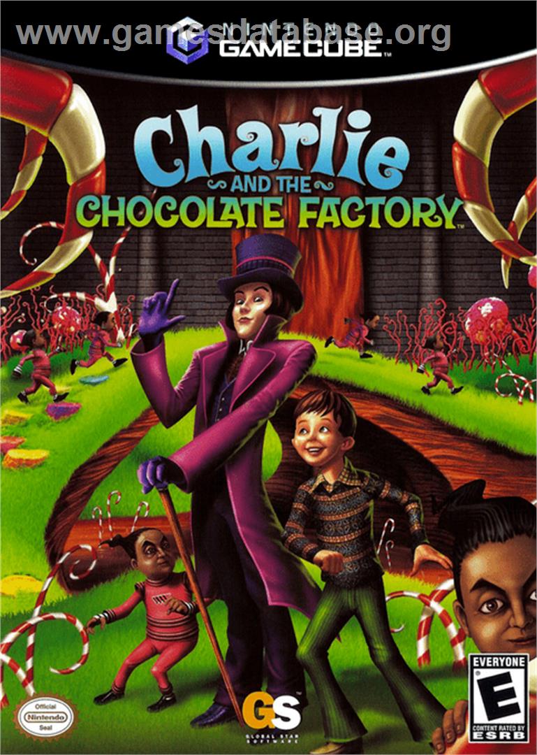 Charlie and the Chocolate Factory - Nintendo GameCube - Artwork - Box
