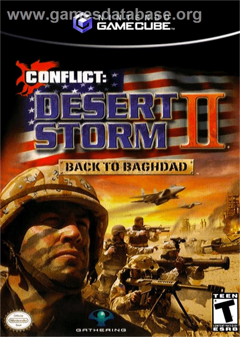 Conflict: Desert Storm II: Back to Baghdad - Nintendo GameCube - Artwork - Box