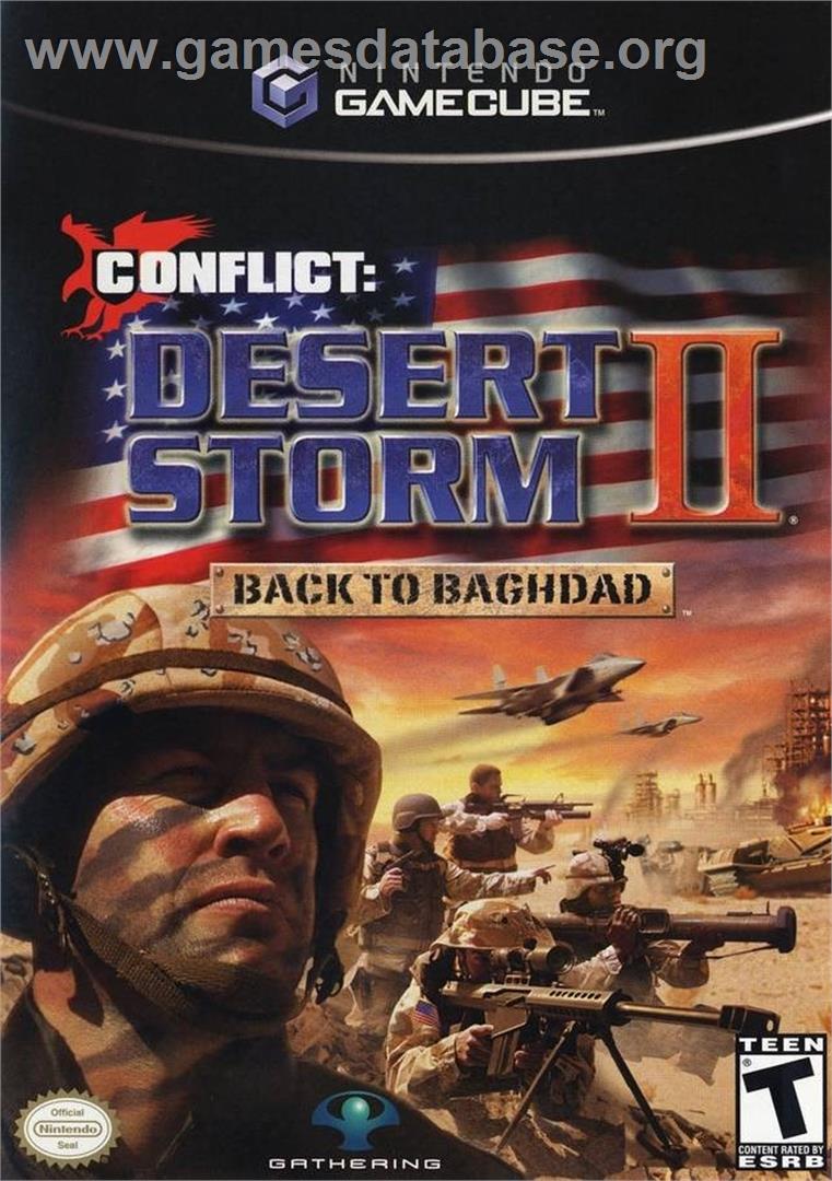 Conflict - Desert Storm 2 - Nintendo GameCube - Artwork - Box