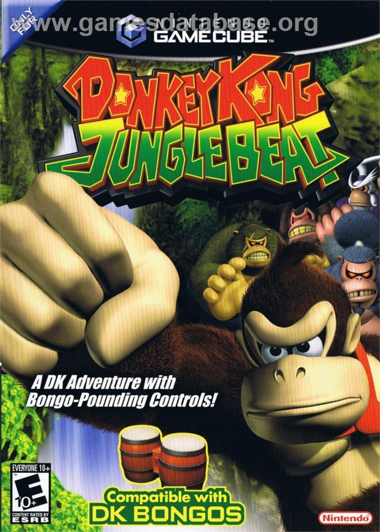 Donkey Kong Jungle Beat - Nintendo GameCube - Artwork - Box