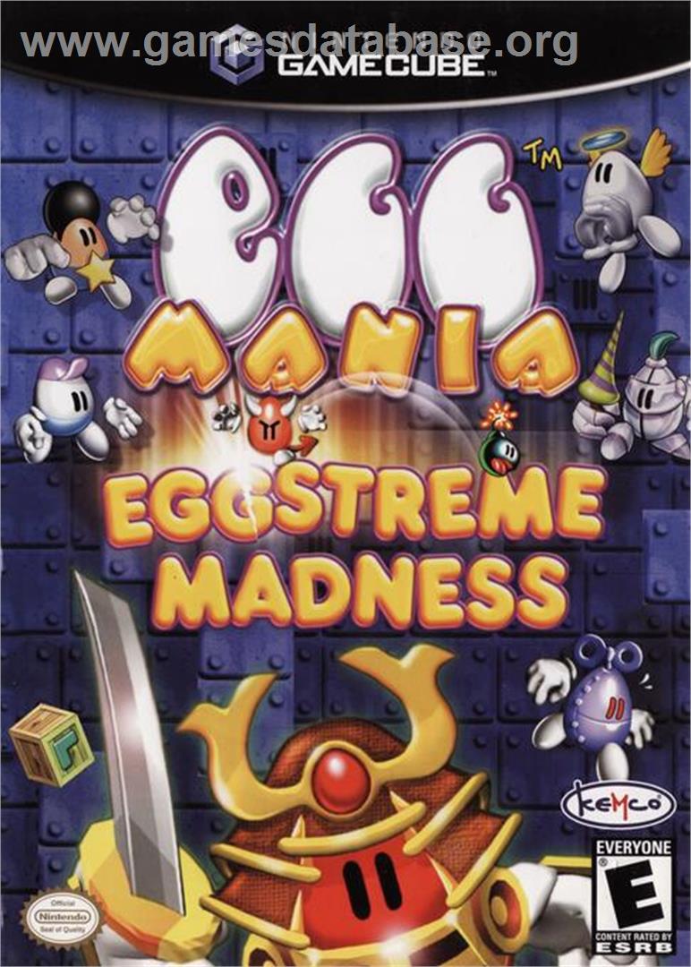 Eggo Mania - Nintendo GameCube - Artwork - Box