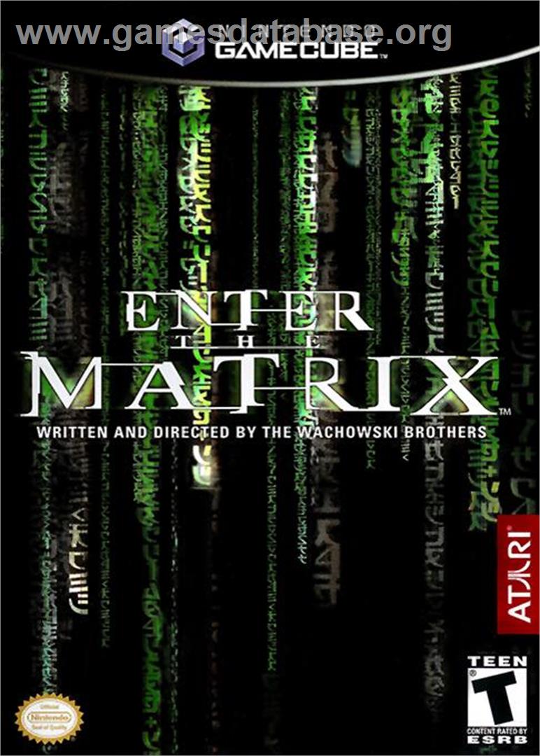Enter The Matrix - Nintendo GameCube - Artwork - Box