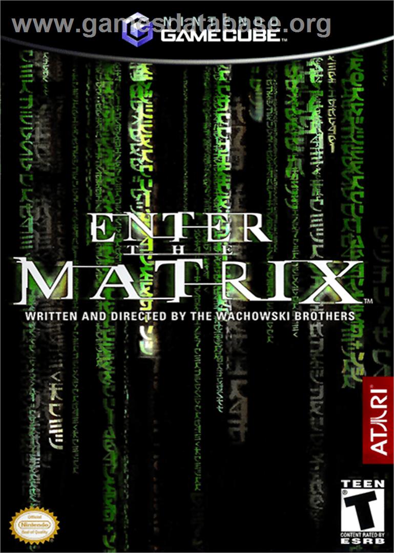 Enter the Matrix - Nintendo GameCube - Artwork - Box