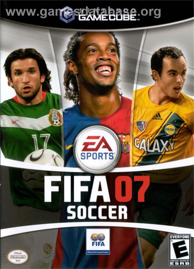 FIFA 07 - Nintendo GameCube - Artwork - Box