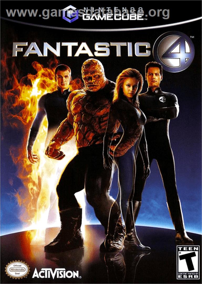 Fantastic 4 - Nintendo GameCube - Artwork - Box